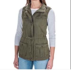 Max Jeans Army Green Vest